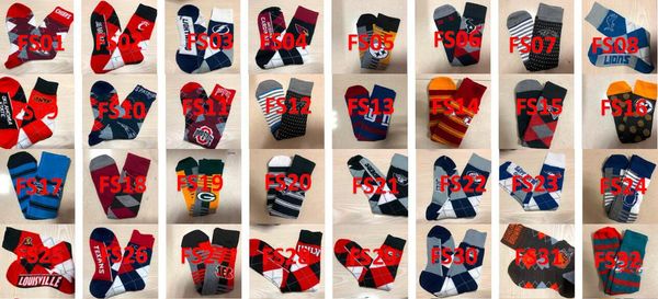 

american football socks team sports socks, Black