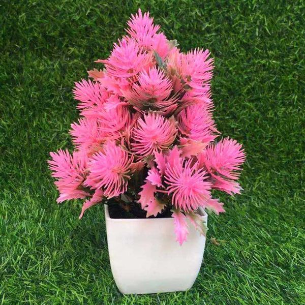 

пластиковые искусственные цветы искусственные растения бонсай сад office для дома открытый diy