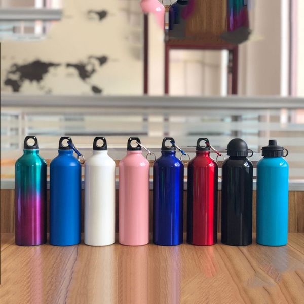 

750ml outdoor sport water cup prevent impact seal up student waters bottles white black red blue memorial cups 5yh l1