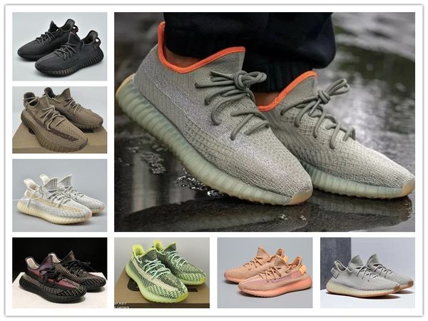 

casual kanye shoes desert sage yecheil yeshaya black static reflective kanye running shoes synth clay blue tint oreo men women trainers