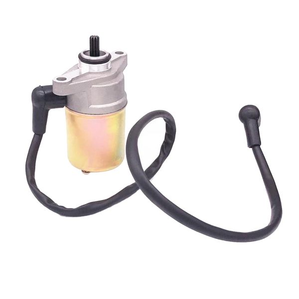 

electric starter motor for 50cc 60cc atv dirt bike 1 bolt upper engine mount