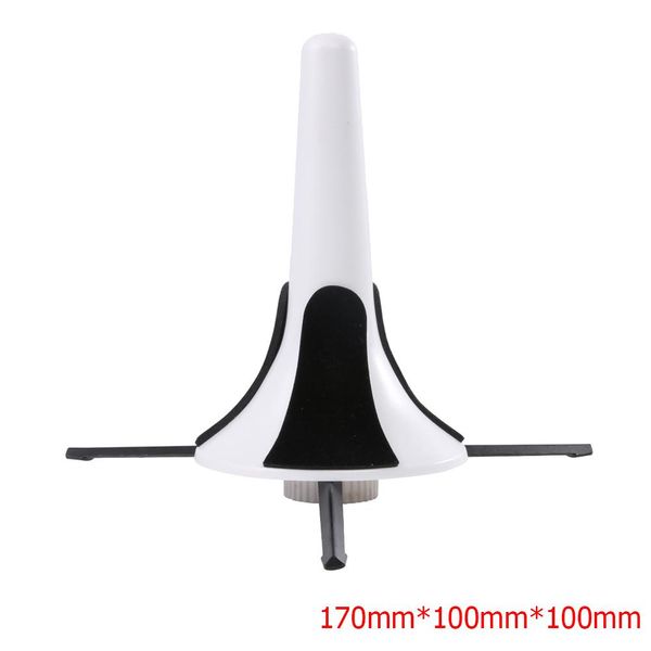 

portable foldable trumpet tripod holder stand metal brass leg instrument accessories musical instrument accessory black plastic