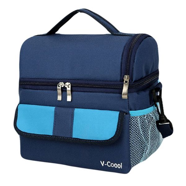 

double-layer portable ice pack thermal insulation cold multifunctional milk bag