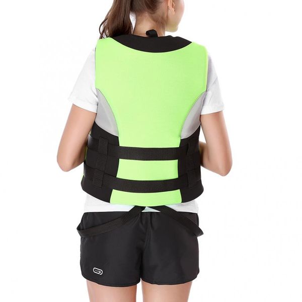 

floating vest kayaking swimming fast drying safety buoyancy life jacket vest reusable with whistle swiming equment