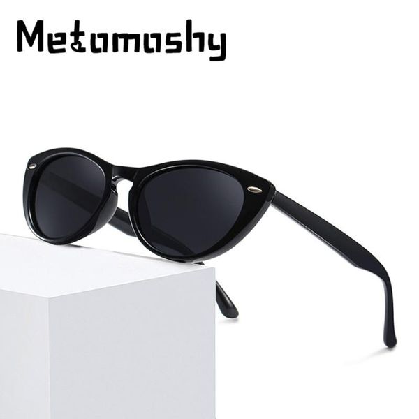 

2020 new brand cat eye sunglasses men polarized 100% uv protection tr frame women sun glasses with glasses box lentes de sol, White;black