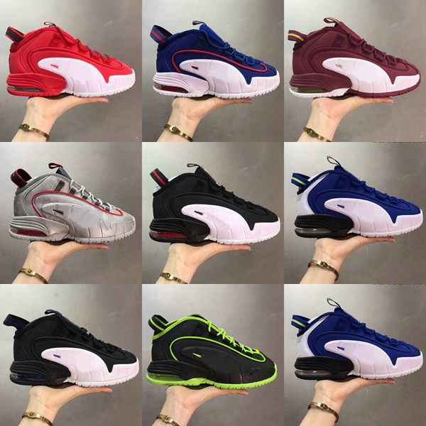 

2020 penny 1 hardaway one mens basketball shoes green camouflage sports mens foams outdoor sports sneakers trainers baskets des chaussures