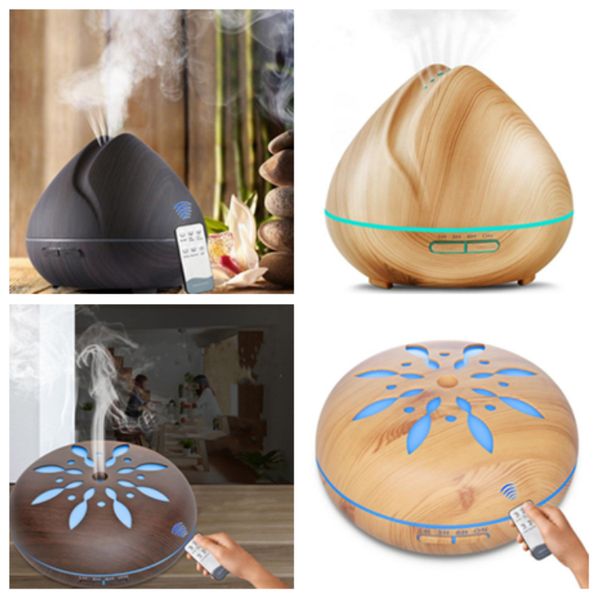 

4style air ultrasonic humidifier aroma essential oil diffuser sun flower remote control humidifier home bedroom sprayer t2i5162