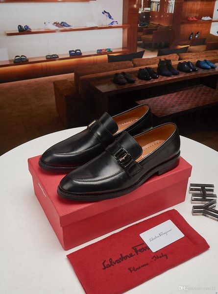 

20mm fashion designers gem man luxury dress shoes printing wedding party formal shoes slip on leather shoes man loafers madaj, Black