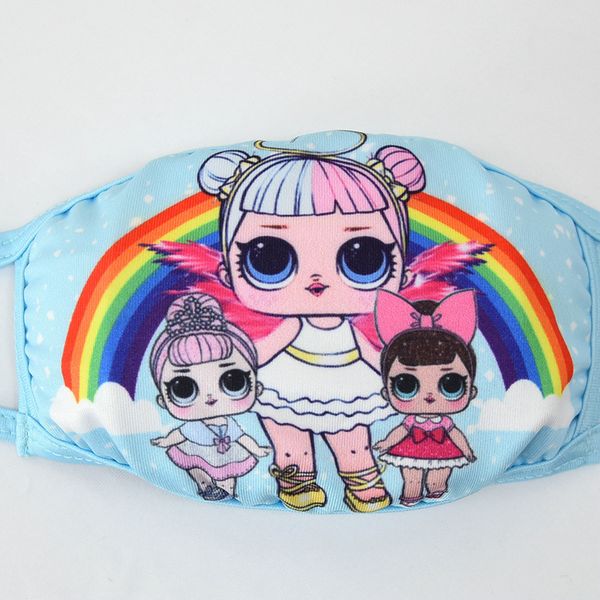 

cloth cubrebocas armor costume for kids mask cotton face mouth mask cartoon youth children masks for kid bavlna rouska osgdl, Blue