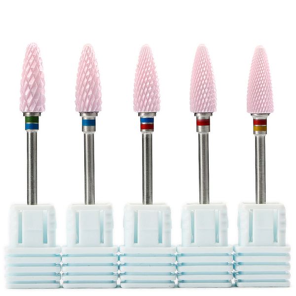 

ceramic nail drill bit billing cutters bill banicure bachine set cutter for pedicure electric nail files nail art drill tools b