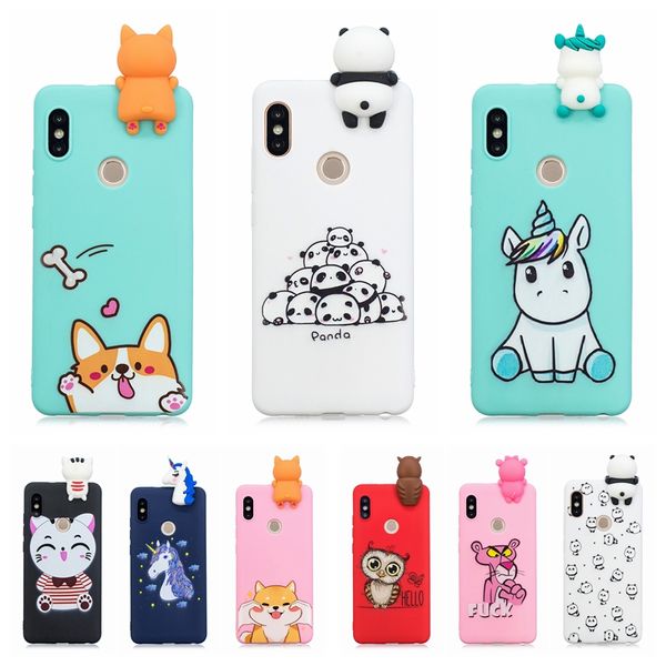 Carcasas Moviles 3d De Dibujos Animados Gato Perro Panda Funda De Silicona Suave Para Samsung Galaxy S7 Edge S8 S9 Plus S10 Nota 8 A3 A320 A5 A520