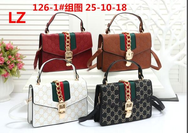 

fashion bag luxurys handbags designers handbags original heart soft sheepskin genuine leather women shoulder bags, Black