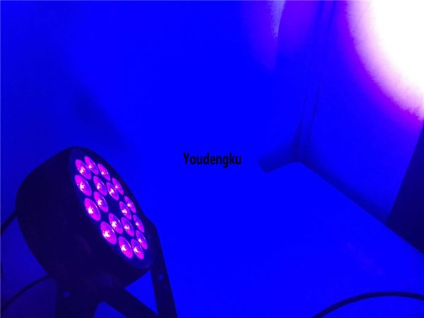

16 pieces china hex par cans new design portable beam wash 18x18w rgbaw uv 6in1 led par 64 lights with power in and out