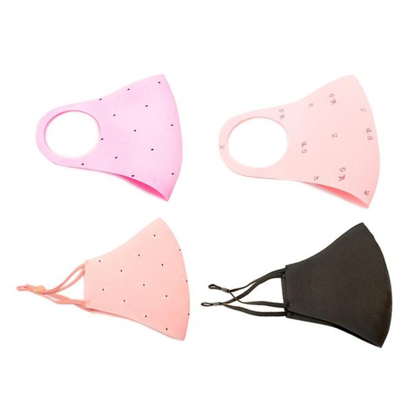 

drawstring style thin mask breathable dustproof ultra soft anti-fog for women men