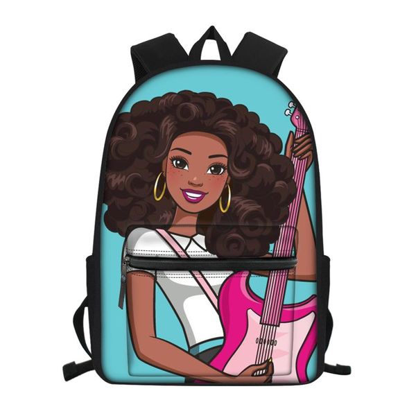 

cool african girl school bag for teenager girls boys travel lapbackpack men women canvas satchel bookbag daypack dropship