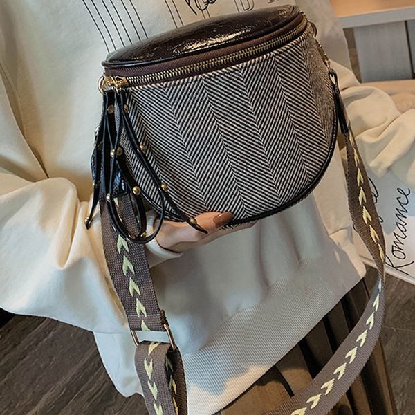 

women shoulder bags retro simple mixed color single shoulder messenger bags multi-function leather bag phone coin zipper bag