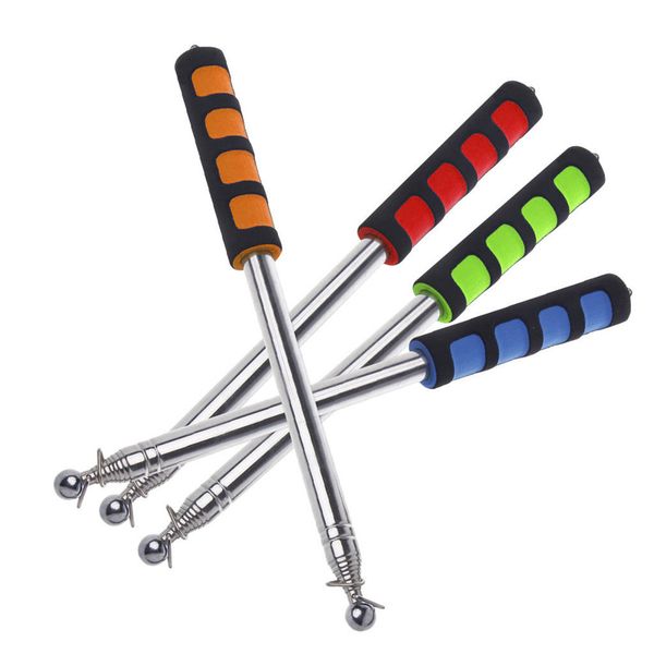 

brand new 2m/2.5 meters outdoor flagpole stainless steel telescopic flag pole for teachers' teaching pointer tour guide banner