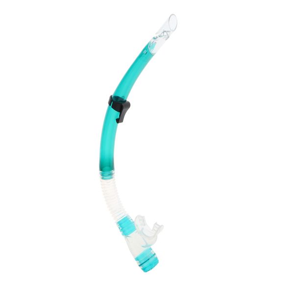 

diving swimming center front snorkel semi dry breath tube mouthpiece