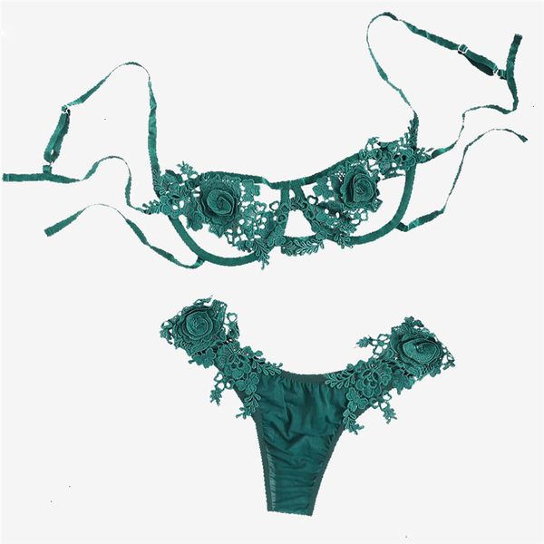 

sexy bra set зеленый цветочный harness аппликация кружева сексуальное женское белье установить женщины intimates 2019 черный косточках нижне, Red;black
