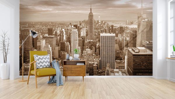 

self-adhesive] 3d city 28 wall paper mural wall print decal murals