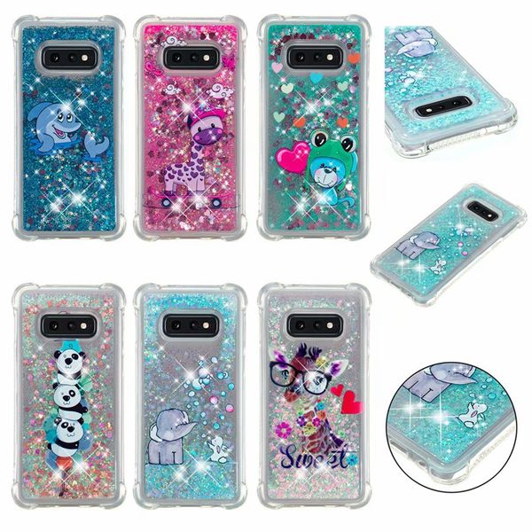 coque huawei p30 lite glitter liquide