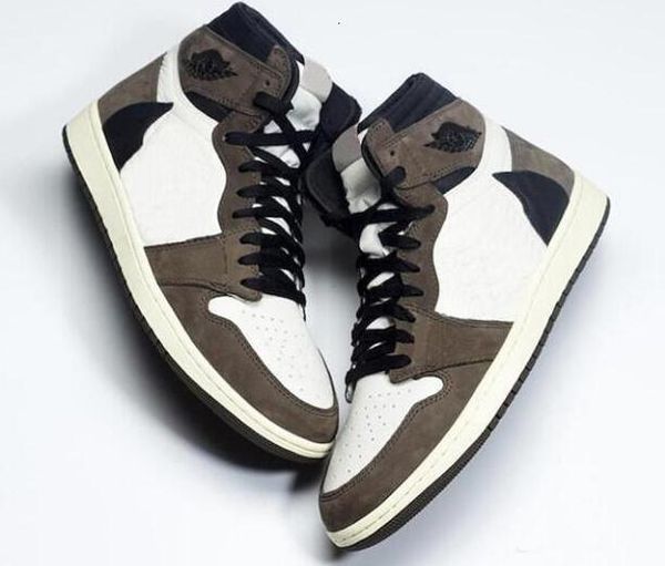 

sell 1 high og travis scotts cactus jack dark mocha ts sp basketball shoes 2019 men women 1s sports sneakers with
