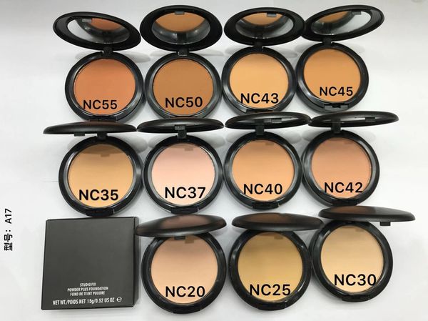 

Бренд Studio Fix пудра для лица 15g NC20 NC25 NC30 NC35 NC37 NC40 NC42 NC55 NC50 NC43 NC45 макияж студия Fix прессованный порошок плюс Фонд
