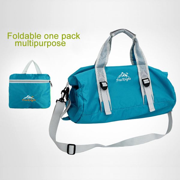 

16l men outdoor handbag folding travel bag large capacity waterproof scratchproof single shoulder fitness bag female duffel