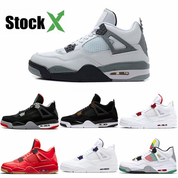 

retro authentic 4 sail white black 4s iv air sports sneakers retro mens wmns basketball shoes trainers cv9388-100 #479