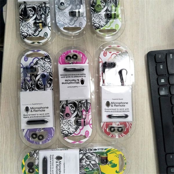 

Headphone in ear earphone with mic for apple i5 i6 am ung 6 7 dhl hipping