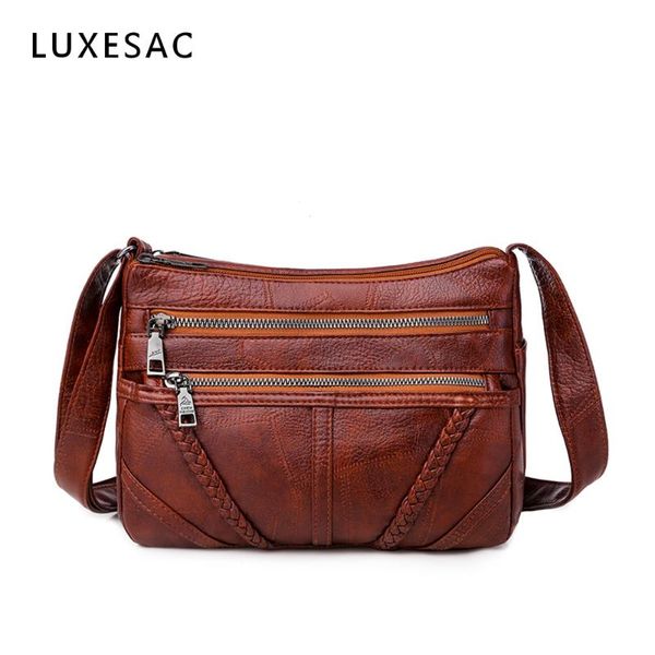 

малая ретро мягкая кожа crossbody сумки для женщин с плечом широких плечевого ремня bolso mujer черных женщинами сумка мешком главный