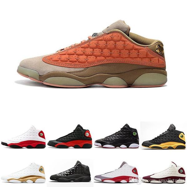 

13 cap and gown 13s black infrared men basketball shoes atmosphere grey gs clot terracotta blush xiii og mens bred sports sneakers athletics