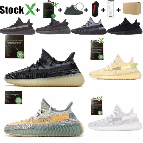 

kanye west static running shoes new israfil cinder desert sage earth tail light zebra womens mens trainers sneakers size 13 luxky j#006345