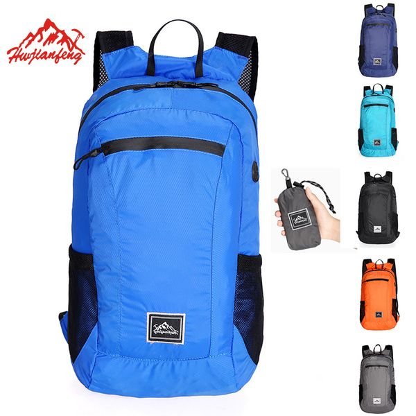 

outdoor sports backpack waterproof portable folding bag comfortable ultra-light backpack