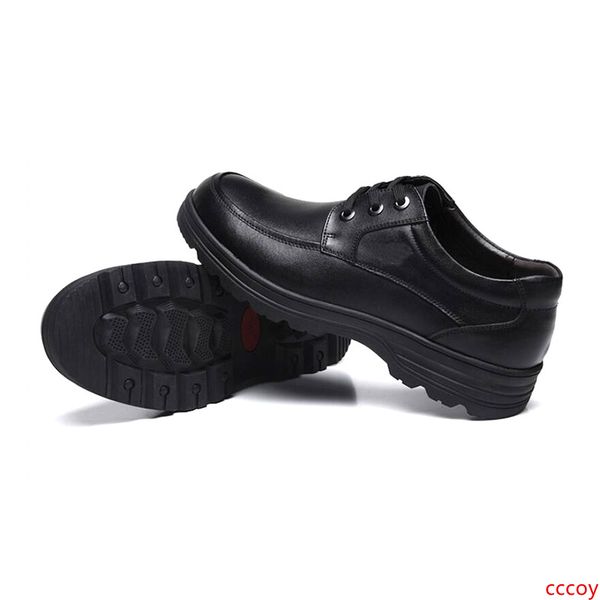 

оригинальный 2019 топ мужских качеств обувь мужчина бизнес dress up leather shoes тройная черная зимний плюс бархатных корейская повседневна