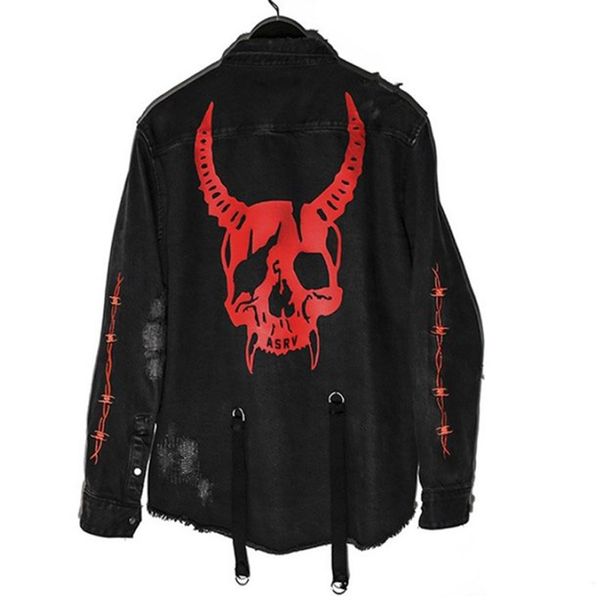 

high street spring mens jackets and coats cow head pattern cool fashion young man coats plus size european streetwear for men, Black;brown