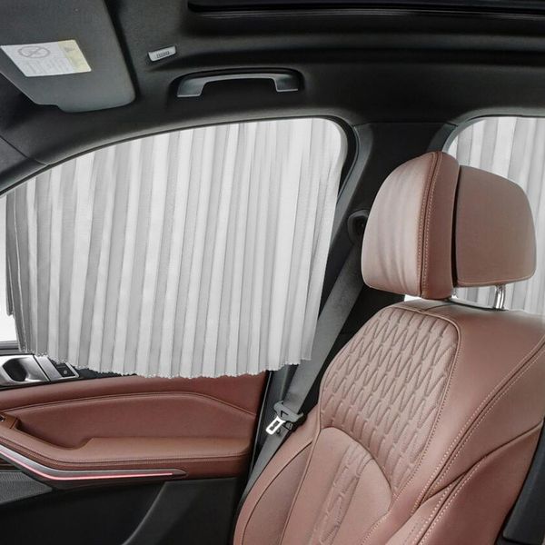 

4pcs side window sunshade suspension type car track curtain with sun protection heat insulation and light protection