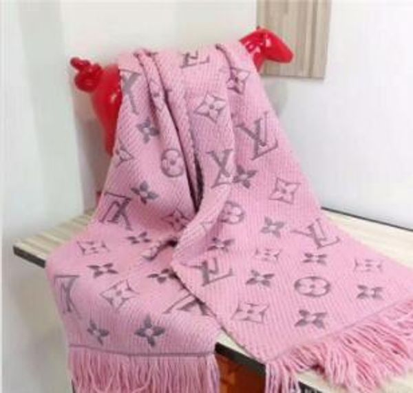

classic men women scarves high-grade cashmere scarf soft cord cashmere yarn-dyed pattern designer scarf*001, Blue;gray