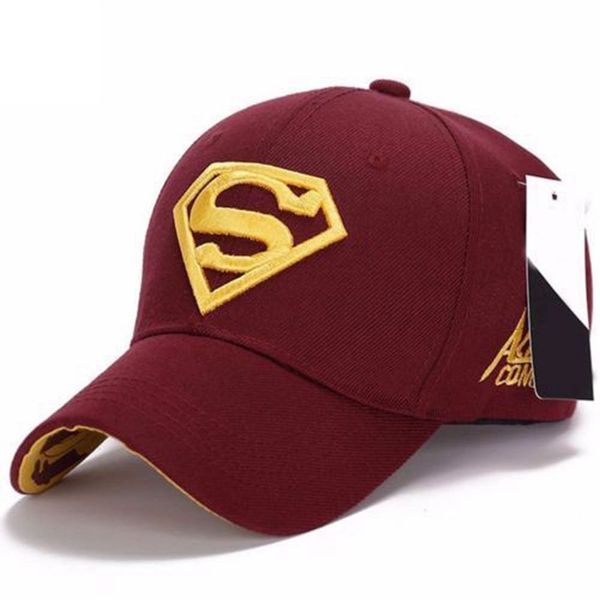 

2020 men and women hat adjustable running caps spring summer outdoor superman hip-hop stretch hat outdoor, Black;white
