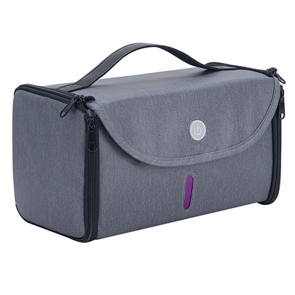 

led uvc sterilizer bag usb disinfection organizer for towel baby milk bottle q1qa