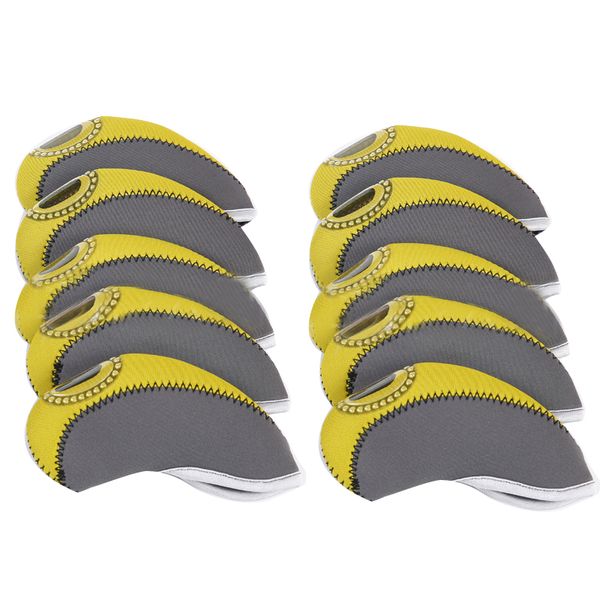 

10 pcs / set golf iron hoods, pole cover set