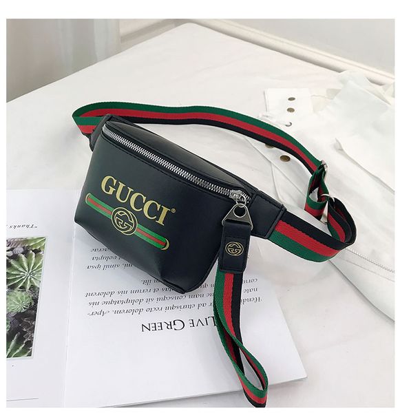 

brand designer waist bags fashion pu leather chest bags for men and women fanny packs