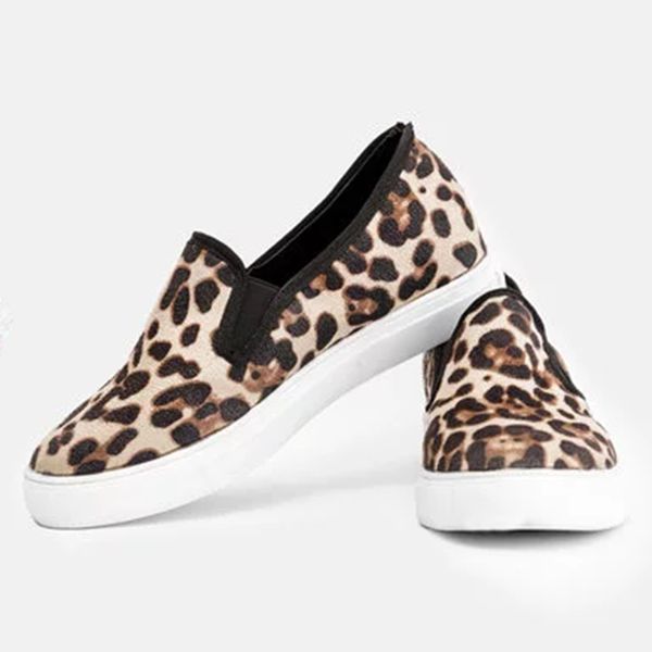 

nice flats new fashion panther women casual shoes torridity flat shoes women loafers flats sneakers slip on loafers, Black
