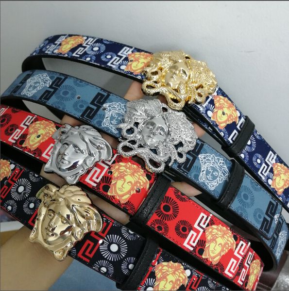 

the latest brand designer men's belt leather smooth buckle men's business belt men's and women's fashion casual belt, Black;brown