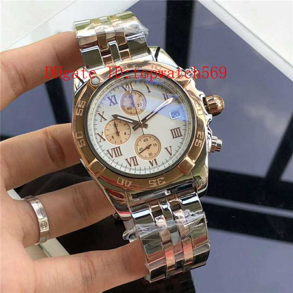 

new avenger mens watch sport watch wristwatch swiss vk quartz movement sapphire crystal super water resistant 316l stainless steel, Slivery;brown