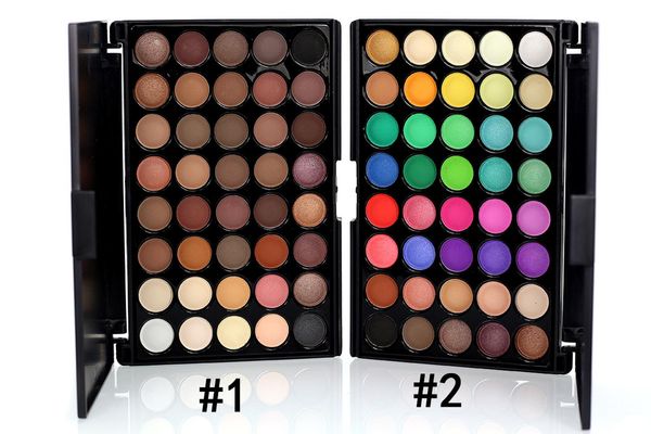 

40 colors matte shimmer eyeshadow makeup palette warm earth color eye shadow pallete long lasting easywear eyes makeup