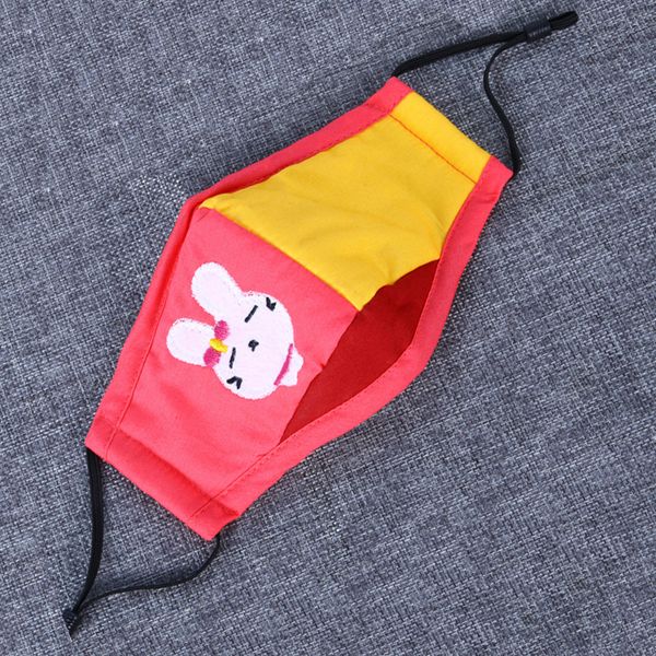 

children's mask to prevent haze cartoon dust mask for children and children in autumn and winter pure cotton mask to protect in winter