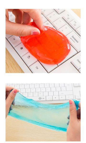 

high-tech magic dust cleaner compound super clean slimy gel for phone lappc computer keyboard fashion