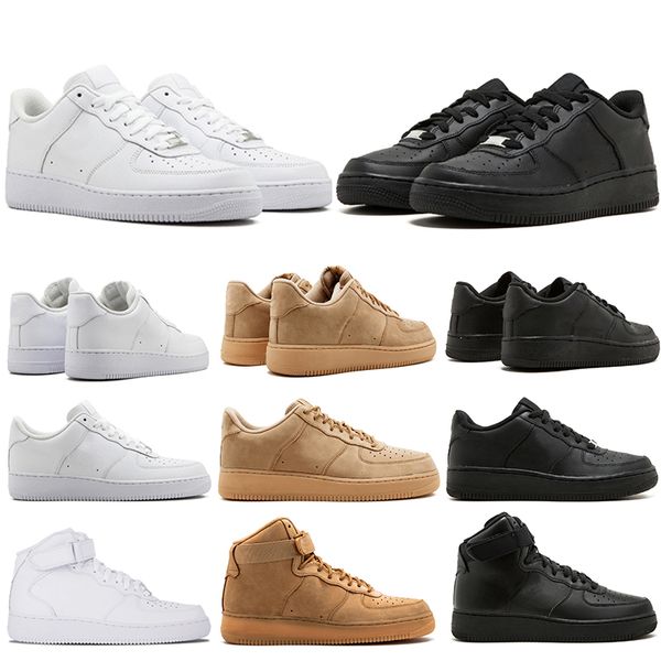 

sale brand discount one 1 dunk running shoes for men women sports skateboarding high low cut white black wheat trainers sneakers