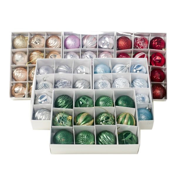 

12pcs christmas hanging decoration 6cm decoration ball for christmas tree